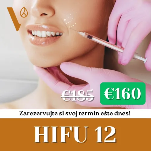 Reklamná kreatíva HIFU 12 — akciová cena 160 €
